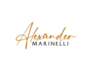 Alexander Marinelli logo design by AamirKhan