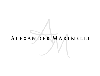 Alexander Marinelli logo design by lexipej