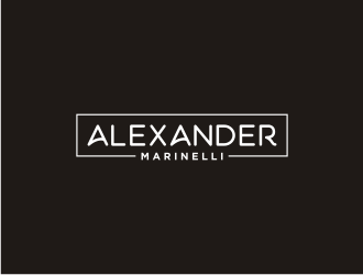 Alexander Marinelli logo design by Artomoro