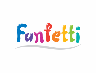 Funfetti logo design by up2date