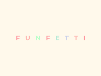 Funfetti logo design by naldart