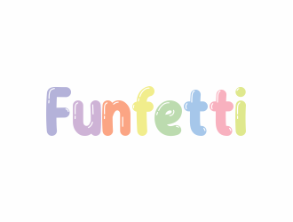 Funfetti logo design by up2date