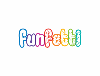 Funfetti logo design by up2date