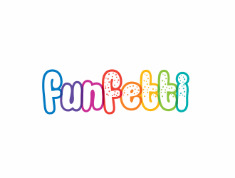 Funfetti logo design by up2date