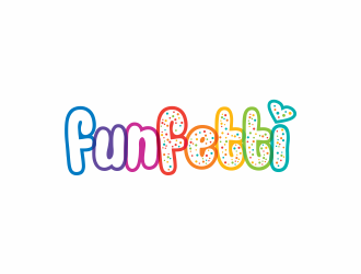 Funfetti logo design by up2date