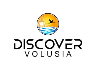 Discover Volusia logo design by 3Dlogos