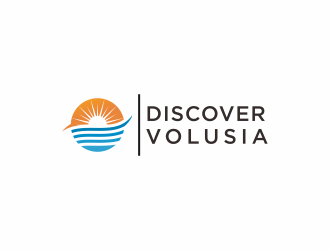 Discover Volusia logo design by y7ce