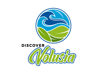 Discover Volusia logo design by cybil