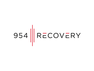 954 recovery  logo design by GassPoll