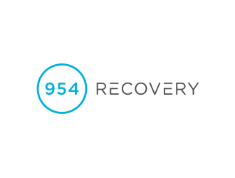 954 recovery  logo design by Inaya