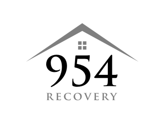 954 recovery  logo design by Inaya