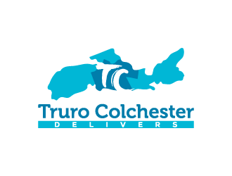 Truro Colchester Delivers logo design by pencilhand