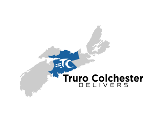 Truro Colchester Delivers logo design by Dhieko