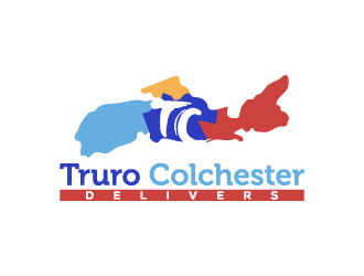 Truro Colchester Delivers logo design by pencilhand