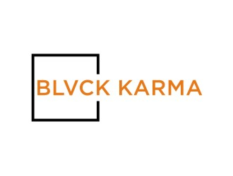 BLVCK KARMA  (Black karma)  logo design by sabyan