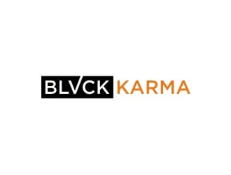 BLVCK KARMA  (Black karma)  logo design by sabyan