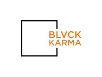 BLVCK KARMA  (Black karma)  logo design by sabyan