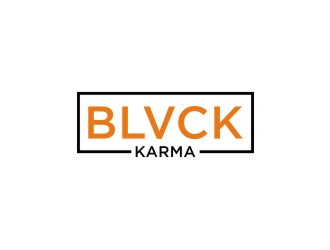 BLVCK KARMA  (Black karma)  logo design by sabyan