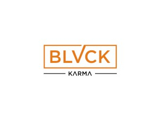 BLVCK KARMA  (Black karma)  logo design by sabyan