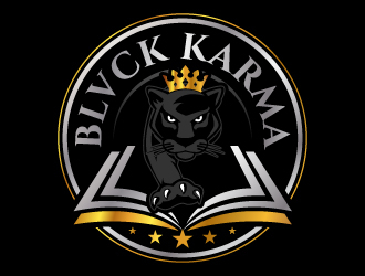 BLVCK KARMA  (Black karma)  logo design by jaize