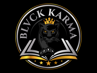 BLVCK KARMA  (Black karma)  logo design by jaize