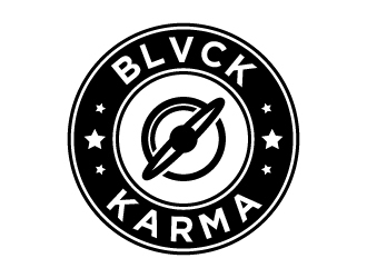 BLVCK KARMA  (Black karma)  logo design by gateout