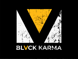 BLVCK KARMA  (Black karma)  logo design by falah 7097