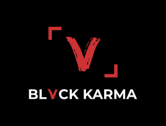 BLVCK KARMA  (Black karma)  logo design by falah 7097