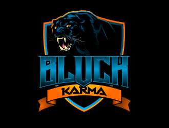 BLVCK KARMA  (Black karma)  logo design by aRBy