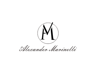 Alexander Marinelli logo design by dayco