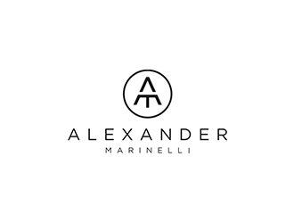 Alexander Marinelli logo design by blackcane