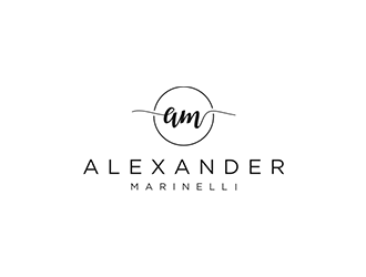 Alexander Marinelli logo design by blackcane