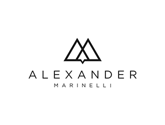 Alexander Marinelli logo design by blackcane