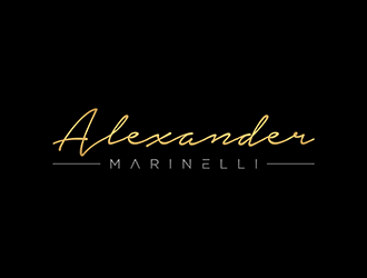 Alexander Marinelli logo design by ndaru