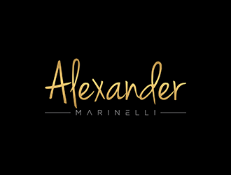 Alexander Marinelli logo design by ndaru