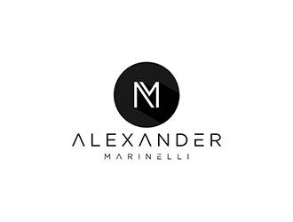 Alexander Marinelli logo design by ndaru