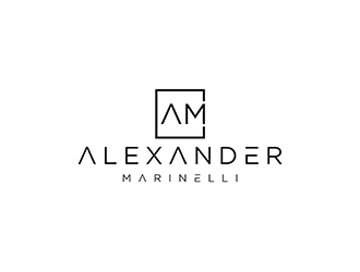 Alexander Marinelli logo design by ndaru