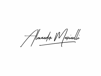 Alexander Marinelli logo design by Zeratu