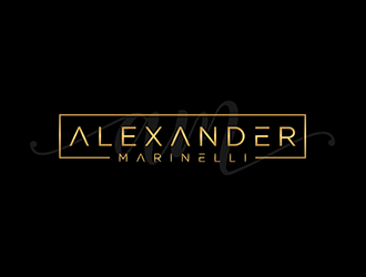 Alexander Marinelli logo design by ndaru