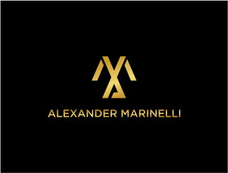 Alexander Marinelli logo design by FloVal