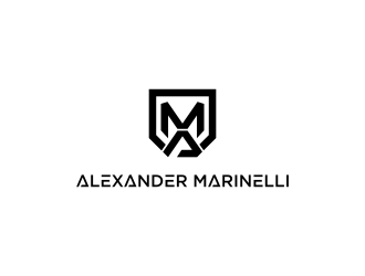 Alexander Marinelli logo design by FloVal