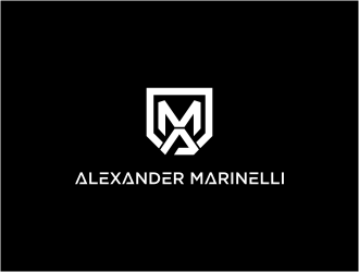 Alexander Marinelli logo design by FloVal