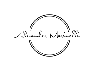 Alexander Marinelli logo design by GassPoll