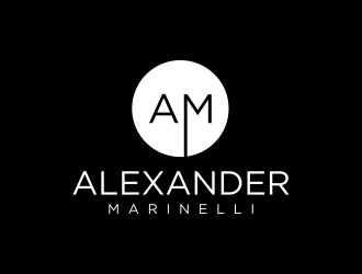 Alexander Marinelli logo design by GassPoll