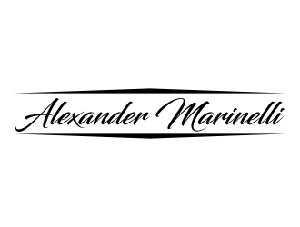 Alexander Marinelli logo design by Greenlight