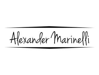 Alexander Marinelli logo design by Greenlight