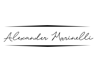 Alexander Marinelli logo design by Greenlight