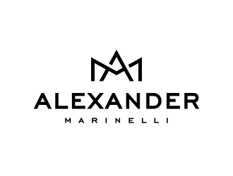 Alexander Marinelli logo design by Gopil