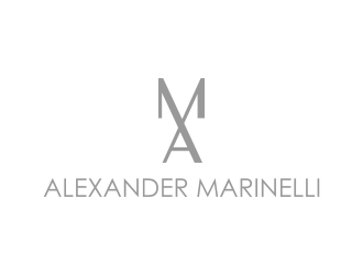 Alexander Marinelli logo design by Gopil