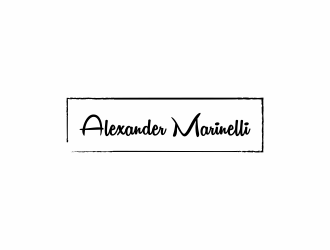 Alexander Marinelli logo design by Zeratu